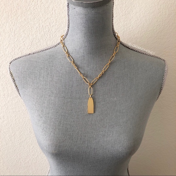 Madewell Jewelry - Madewell Anchor Pendant Necklace